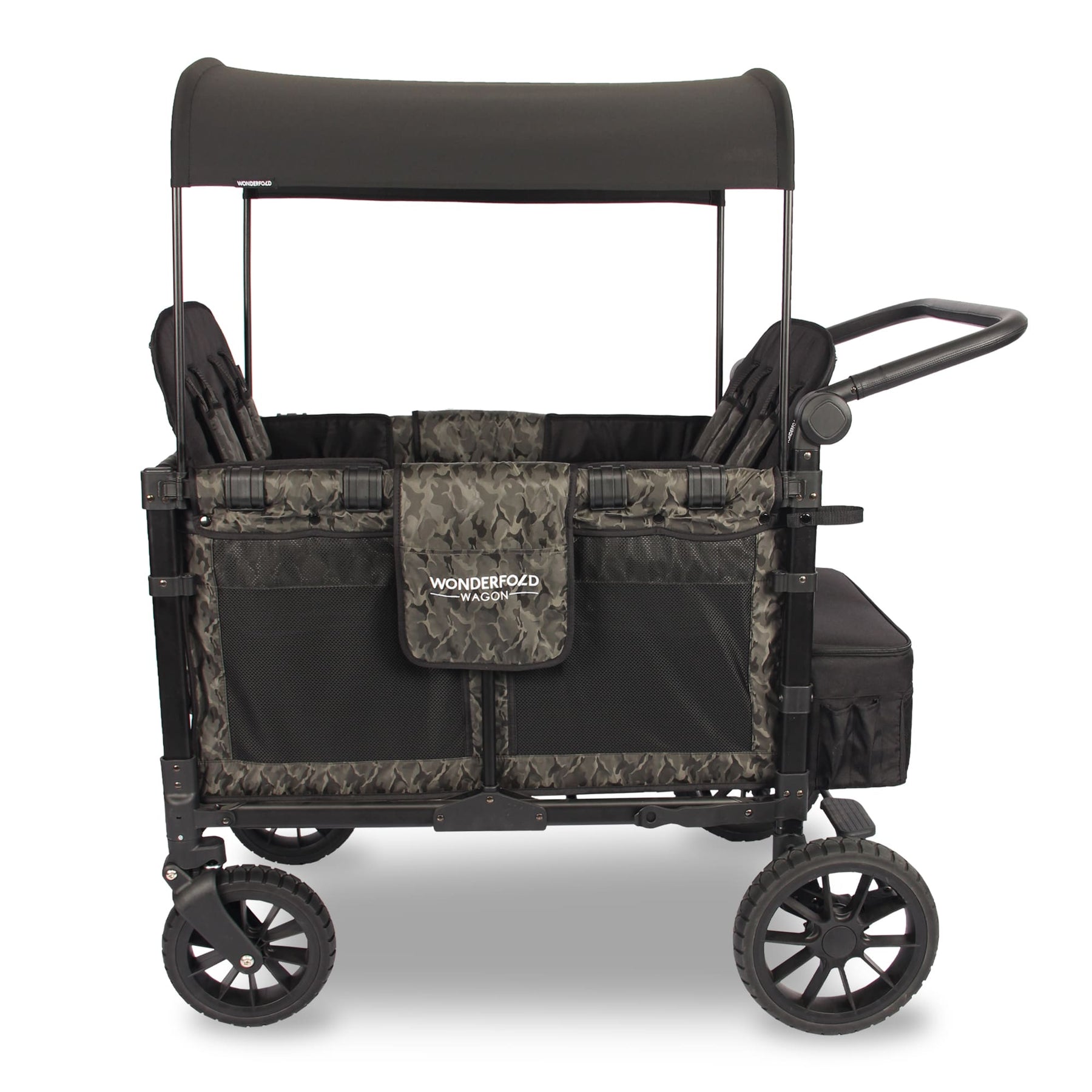 Wonderfold Wagon W4 Luxe Quad Stroller Wagon (4 Seater) - Shadow Green Camo