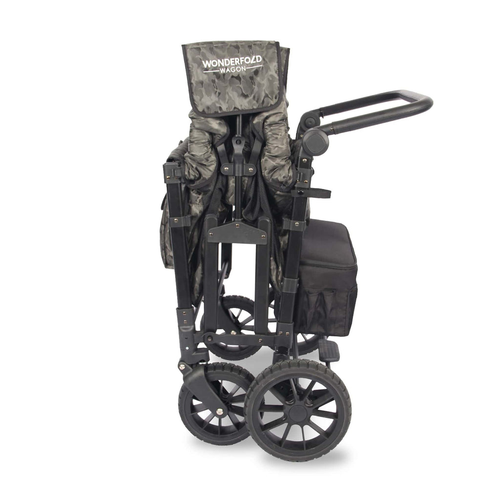 Wonderfold Wagon W4 Luxe Quad Stroller Wagon (4 Seater) - Shadow Green Camo