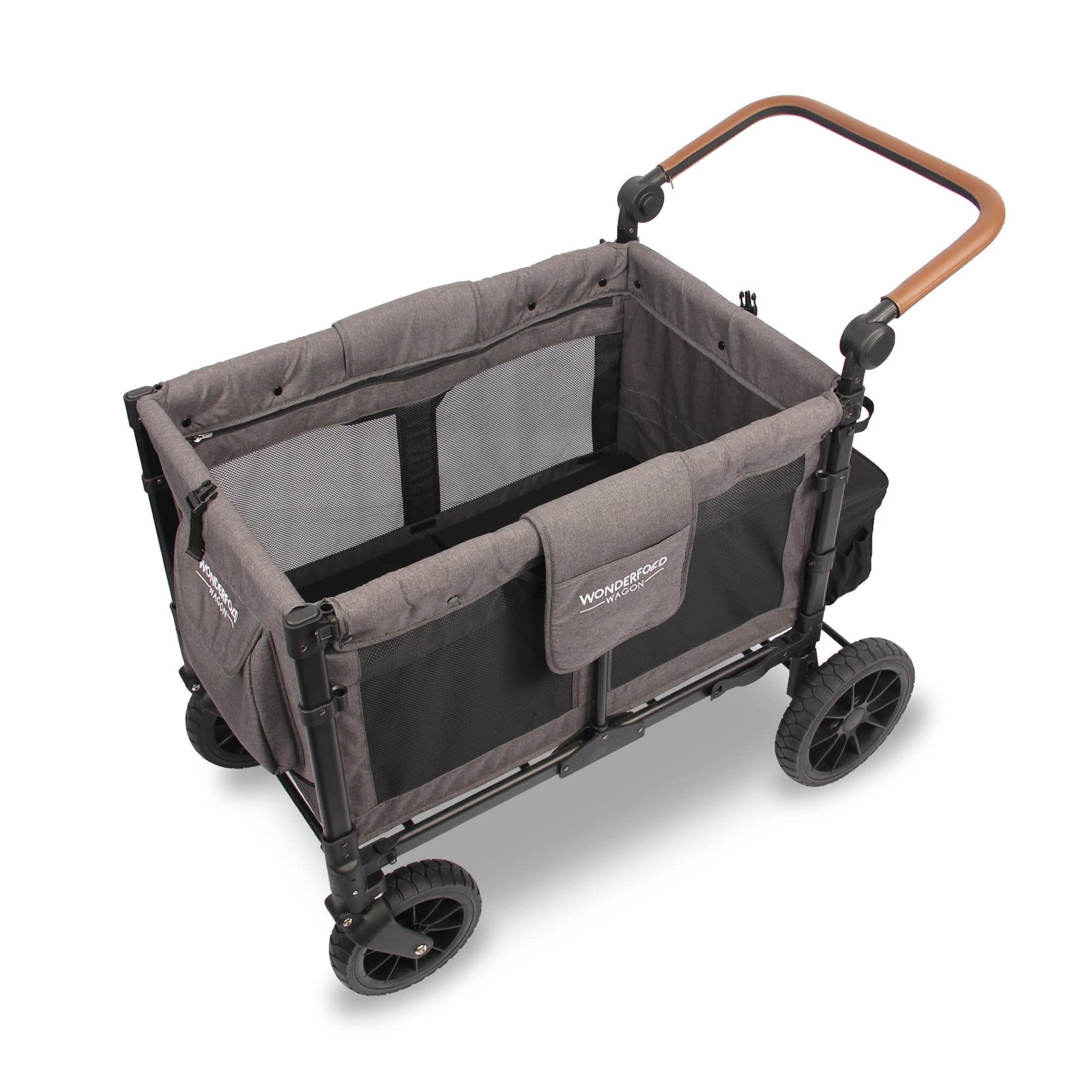 Wonderfold Wagon W4 Luxe Quad Stroller Wagon (4 Seater) - Grey